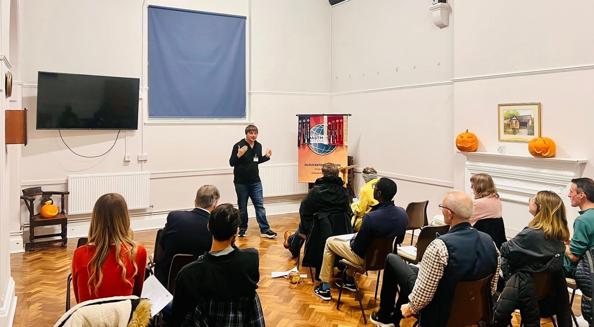 Members engaging in discussion